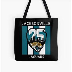 Football Jacksonville Jaguars All Over Print Tote Bag