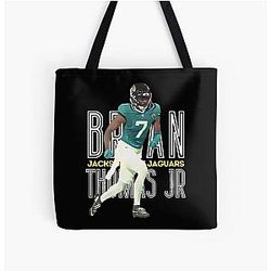 Football Jacksonville Jaguars All Over Print Tote Bag