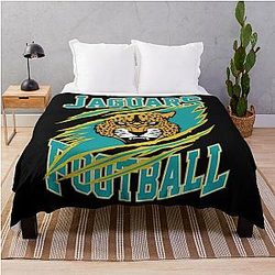 Football Jacksonville Jaguars Throw Blanket
