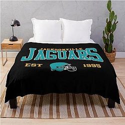 Football Jacksonville Jaguars Throw Blanket