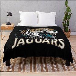 Football Jacksonville Jaguars Throw Blanket