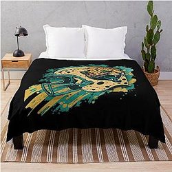 Football Jacksonville Jaguars Throw Blanket