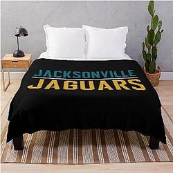 Football Jacksonville Jaguars Throw Blanket