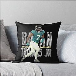 Football Jacksonville Jaguars Throw Pillow