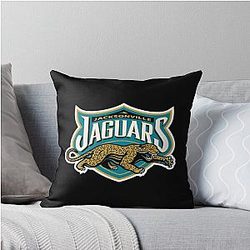 Jacksonville Jaguars Throw Pillow
