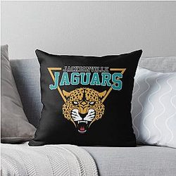 Football Jacksonville Jaguars Throw Pillow