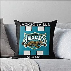 Football Jacksonville Jaguars Throw Pillow