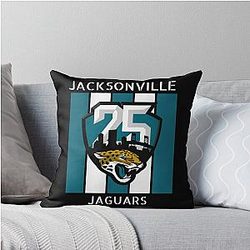 Football Jacksonville Jaguars Throw Pillow