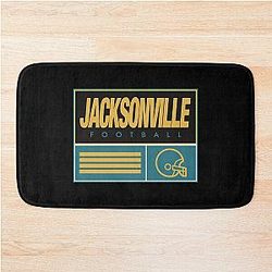 Football Jaguars Bath Mat