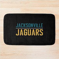Football Jaguars Bath Mat