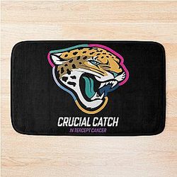 Football Jaguars Bath Mat