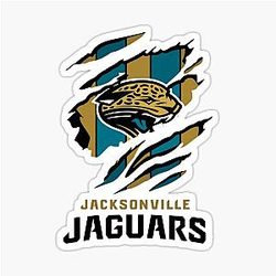 Football Jacksonville Jaguars Sticker