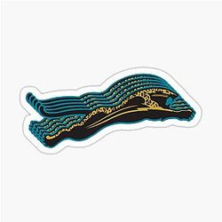 Jacksonville Jaguars 1993 Sticker