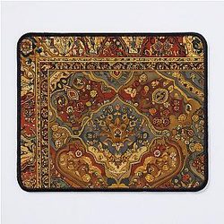 Persian Rug Boho Carpet Tapestry Jacquees Bohemian Mouse Pad