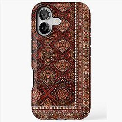 Persian Rug Boho Carpet Tapestry Bohemian iPhone Tough Case