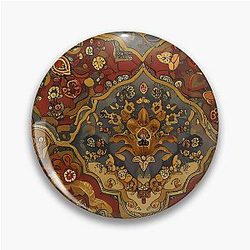 Persian Rug Boho Carpet Tapestry Bohemian Pin