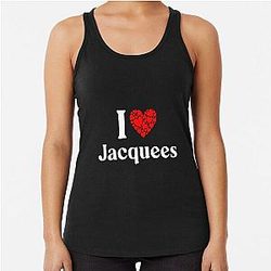 Jacquees Heart - I Love Jacquees Tank Top