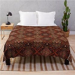 Persian Rug Boho Carpet Tapestry Jacquees Bohemian Throw Blanket