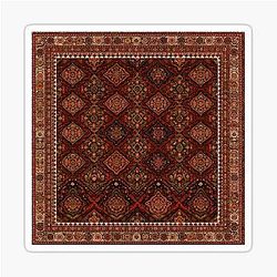 Persian Rug Boho Carpet Tapestry Bohemian Sticker