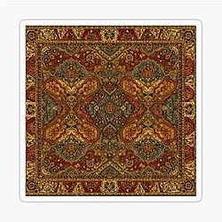 Persian Rug Boho Carpet Tapestry Jacquees Bohemian