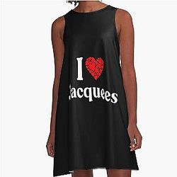 Jacquees Heart - I Love Jacquees Dress