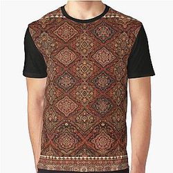 Persian Rug Boho Bohemian Graphic T-Shirt