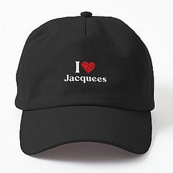 Jacquees Heart - I Love Jacquees Dad Hat