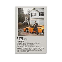 JACQUEES 2018 Posters & Prints on Canvas Wall Art Unframed 12x18inch