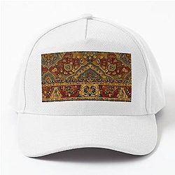 Persian Rug Boho Carpet Tapestry Jacquees Bohemian Baseball Cap