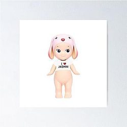 I Heart Jaemin Sonny Angel Bunny Version 2 Poster