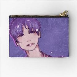 80s heartthrob jaemin zipper pouch