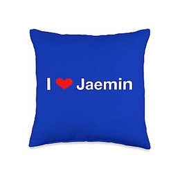 I Heart Jaemin Throw Pillow