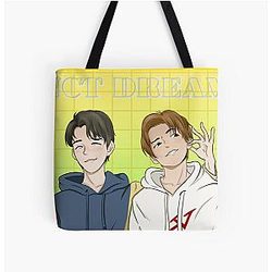 NCT Dreams Jaemin and Jeno All Over Print Tote Bag