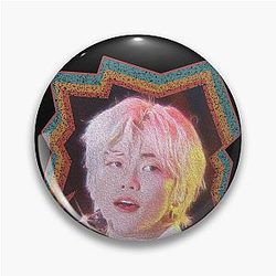 NCT Jaemin Korean Kpop Retro Color Oil Paint Design Pin