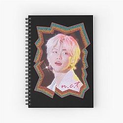 NCT Jaemin Korean Kpop Retro Color Oil Paint Design Spiral Notebook