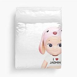 I Heart Jaemin Sonny Angel Bunny Duvet Cover