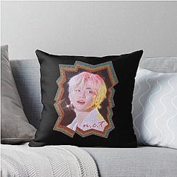 Na Jaemin NCT Korean Kpop Color Oil Paint Design Throw Pillow