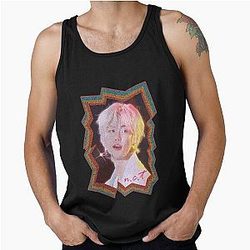 Na Jaemin NCT Korean Kpop Retro Color Oil Paint Design Tank Top