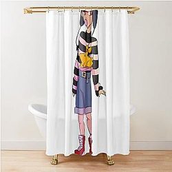 Chewing Gum Shower Curtain