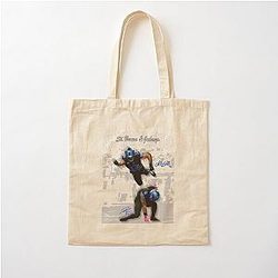Amon-Ra Brown Jahmyr Gibbs Retro Cotton Tote Bag
