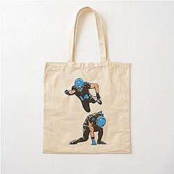 Jahmyr Gibbs and Amon-Ra St. Brown Detroit Heroes Detroit Lions Cotton Tote Bag