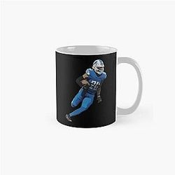 Jahmyr Gibbs Detroit Lions Running Back Speed Mug