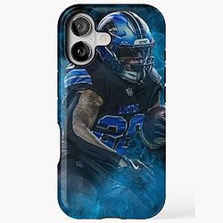 Jahmyr Gibbs Detroit Sports iPhone Case