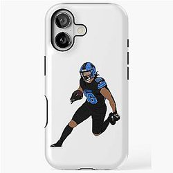 Jahmyr Gibbs Black iPhone Case