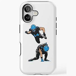 Jahmyr Gibbs And Amon-Ra St Brown Detroit Lions iPhone Tough Case