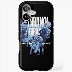 Jahmyr Gibbs & Amon-Ra St Brown Detroit Victory Dance iPhone Case