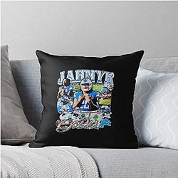 Jahmyr Gibbs Bootleg Throw Pillow