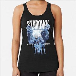 Jahmyr Gibbs Amon-Ra St Brown Detroit Victory Dance Racerback Tank Top