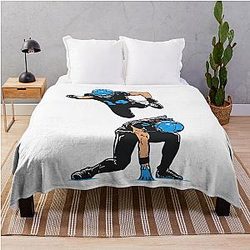 Jahmyr Gibbs and Amon-Ra St. Brown Detroit Lions Throw Blanket