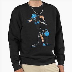 Jahmyr Gibbs and Amon-Ra St. Brown Detroit Lions Pullover Sweatshirt